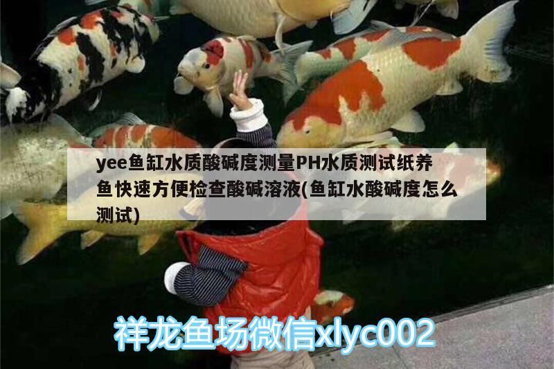 yee魚缸水質(zhì)酸堿度測(cè)量PH水質(zhì)測(cè)試紙養(yǎng)魚快速方便檢查酸堿溶液(魚缸水酸堿度怎么測(cè)試)