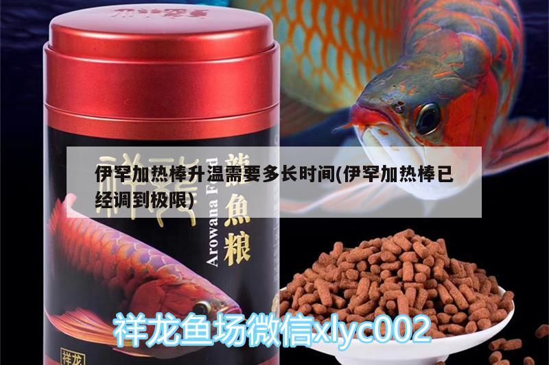 伊罕加熱棒升溫需要多長時間(伊罕加熱棒已經調到極限)