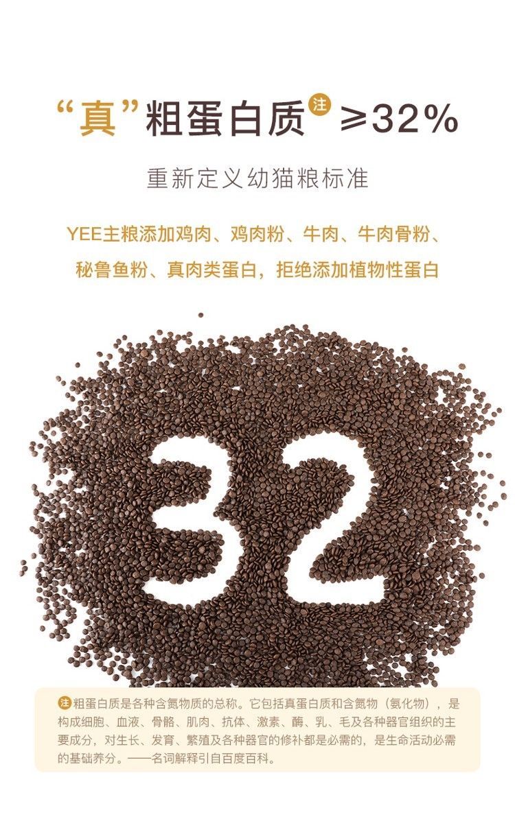 yee貓糧幼貓專用增肥發腮營養天然糧3斤英短藍貓凍干15KG包郵 yee貓糧幼貓專用增肥發腮營養天然糧3斤英短藍貓凍干15KG包郵 yee 第16張