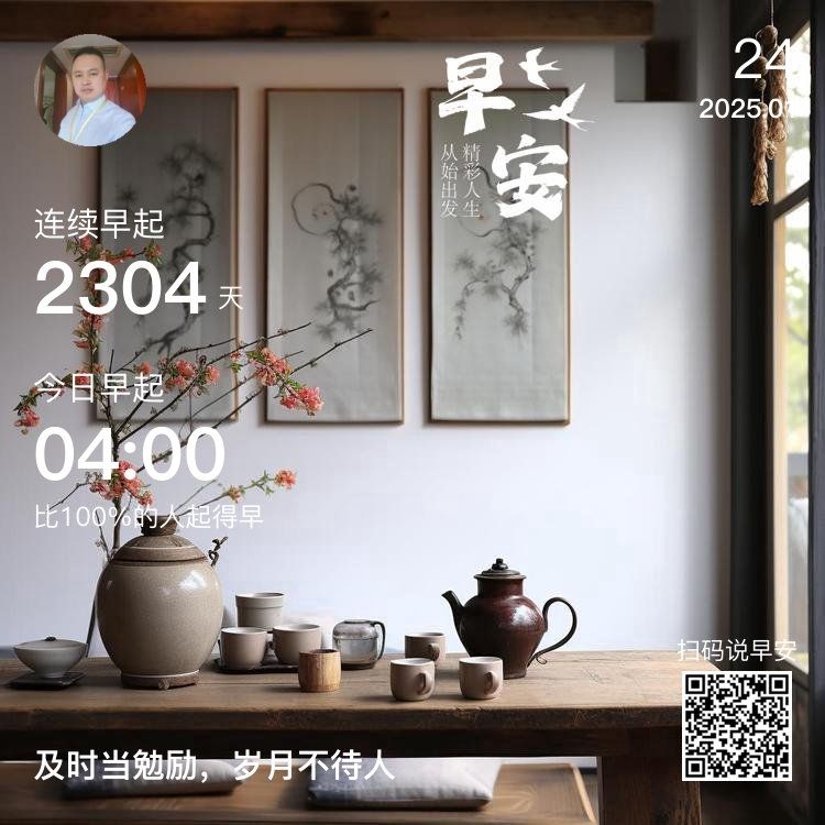 安！新的一天，陽光正好，愿你開啟充滿活力