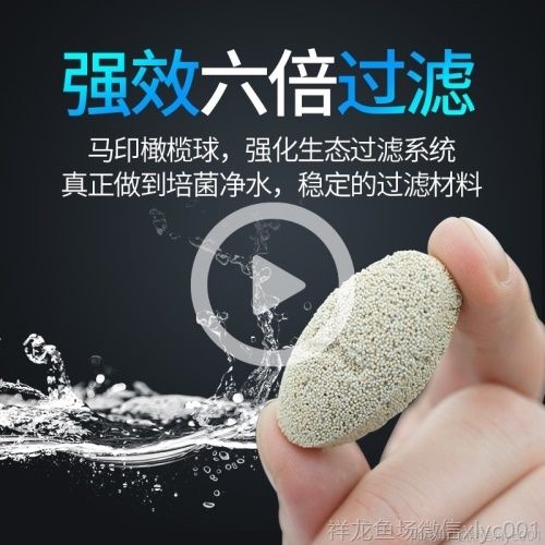 馬印橄欖球魚缸過(guò)濾材料魚缸凈水過(guò)濾器材細(xì)菌屋硝化細(xì)菌水質(zhì)凈化