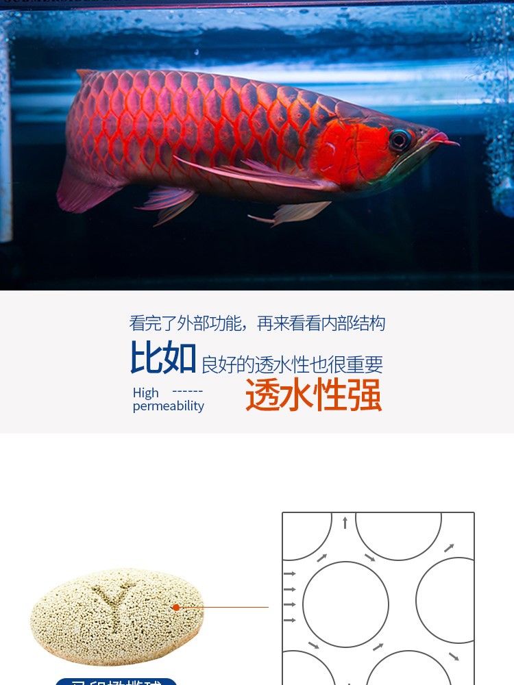 馬印橄欖球魚缸過濾材料魚缸凈水過濾器材細菌屋硝化細菌水質凈化