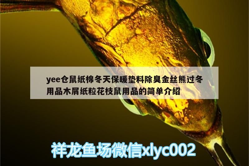 yee倉鼠紙棉冬天保暖墊料除臭金絲熊過冬用品木屑紙粒花枝鼠用品的簡單介紹