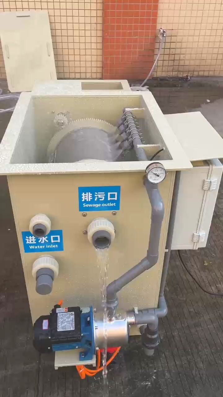 全自動轉鼓微濾機 自動排污 高壓反沖洗 全自動轉鼓微濾機 自動排污 高壓反沖洗 龍魚論壇
