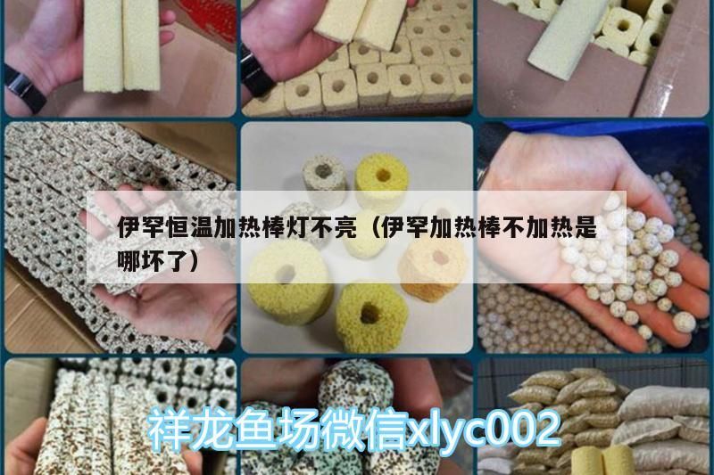 伊罕恒溫加熱棒燈不亮（伊罕加熱棒不加熱是哪壞了） 伊罕恒溫加熱棒燈不亮（伊罕加熱棒不加熱是哪壞了） 伊罕水族