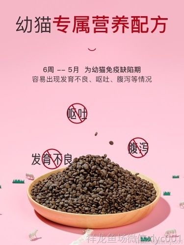 yee幼貓貓糧奶糕1:4:12月小貓專用增肥發(fā)腮營養(yǎng)天然貓咪用品15KG