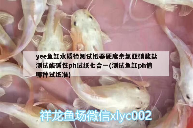 yee魚缸水質檢測試紙器硬度余氯亞硝酸鹽測試酸堿性ph試紙七合一(測試魚缸ph值哪種試紙準)