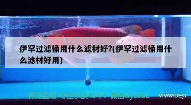 伊罕過濾桶用什么濾材好？(伊罕過濾桶用什么濾材好用)
