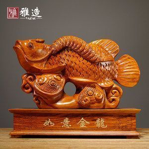 金龍魚藝術(shù)作品的風(fēng)水寓意：金龍魚在不同場景下的風(fēng)水寓意豐富且深植于中國傳統(tǒng)文化之中