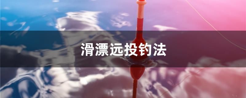 滑漂遠投釣法