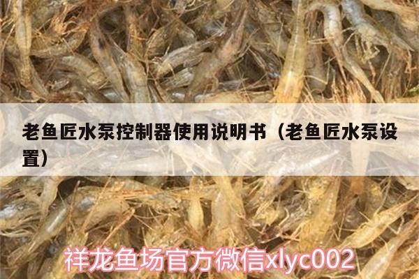 老魚匠水泵控制器使用說明書（老魚匠水泵設置） 老魚匠水泵控制器使用說明書（老魚匠水泵設置） 老魚匠