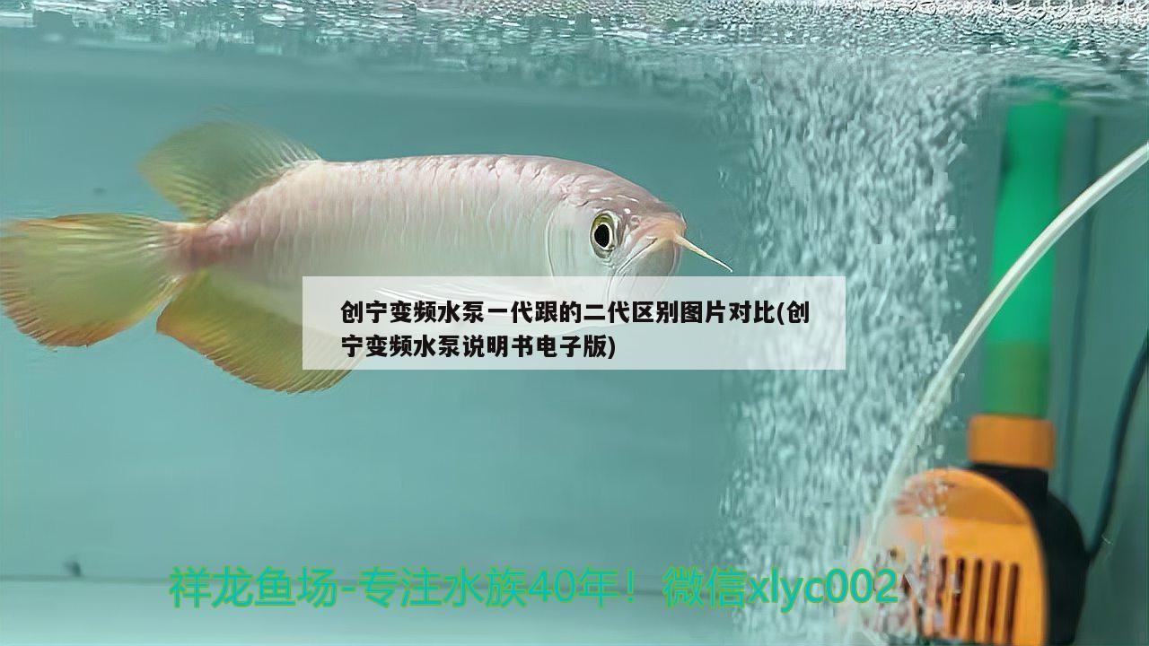 創寧變頻水泵一代跟的二代區別圖片對比(創寧變頻水泵說明書電子版)