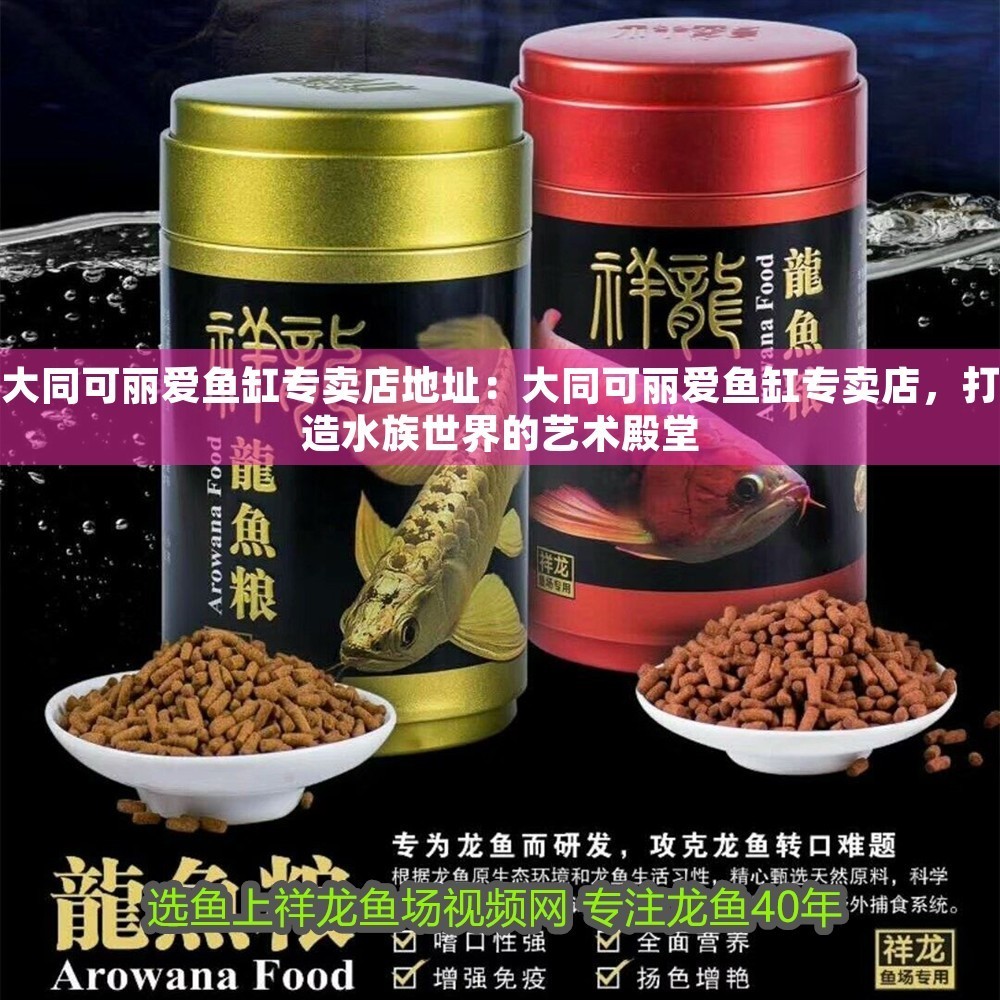 大同可麗愛魚缸專賣店地址：大同可麗愛魚缸專賣店，打造水族世界的藝術殿堂