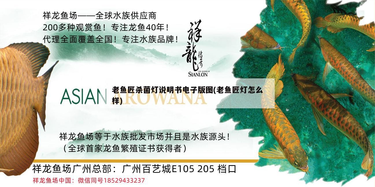 老魚匠殺菌燈說明書電子版圖(老魚匠燈怎么樣)