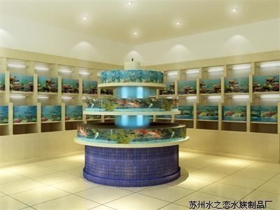 定做超市魚缸多少錢一個：定做超市魚缸價格