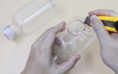 大塑料瓶如何做立體魚缸視頻：如何用塑料瓶制作立體魚缸