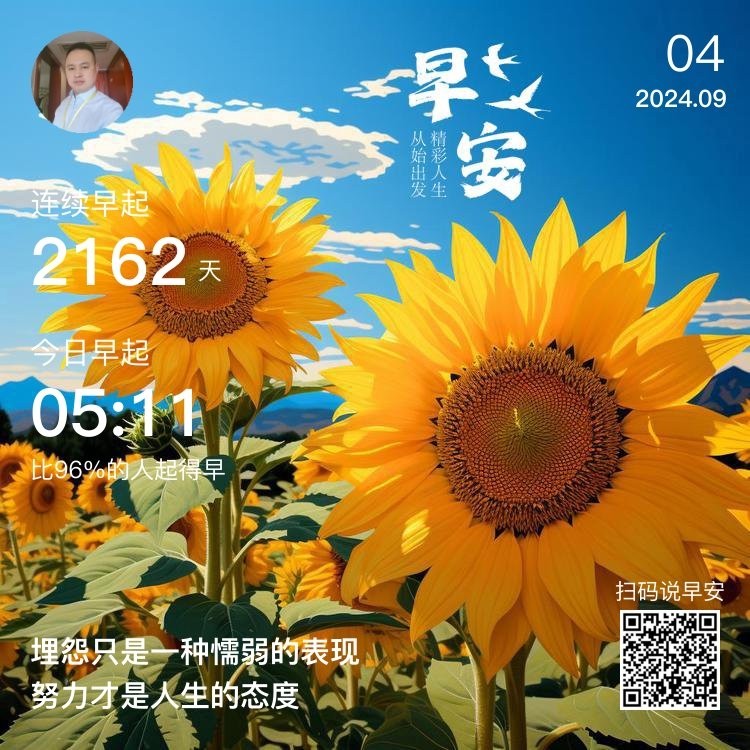開啟新的一天