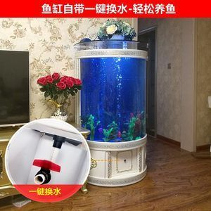 半圓形的魚(yú)缸好不好用：半圓形魚(yú)缸和圓形魚(yú)缸的區(qū)別在于形狀和空間較大