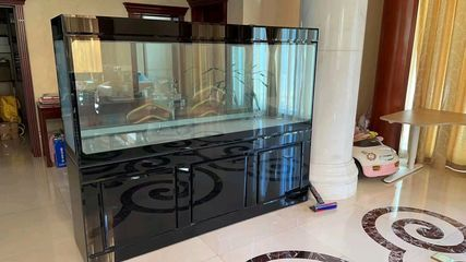 大型魚缸消毒最簡單的方法如下：大型魚缸消毒的方法