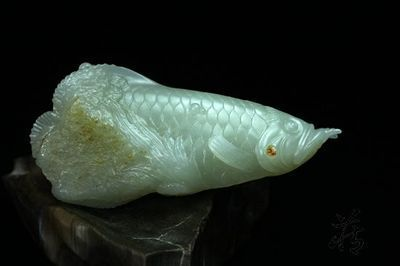 金龍魚玉雕擺件大全圖