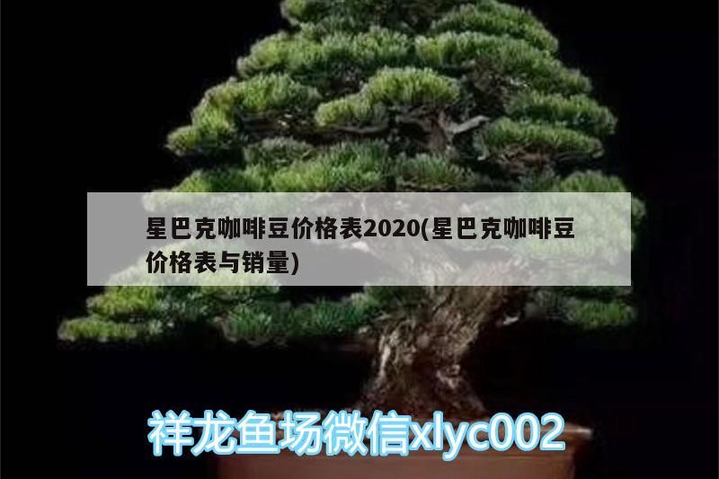 星巴克咖啡豆價格表2020(星巴克咖啡豆價格表與銷量)