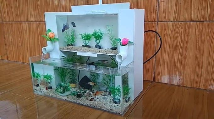 pvc水管魚缸怎么制作：pvc水管魚缸制作教程