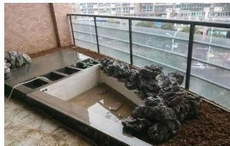 瓷磚自制魚缸的制作方法圖：瓷磚自制魚缸的制作方法