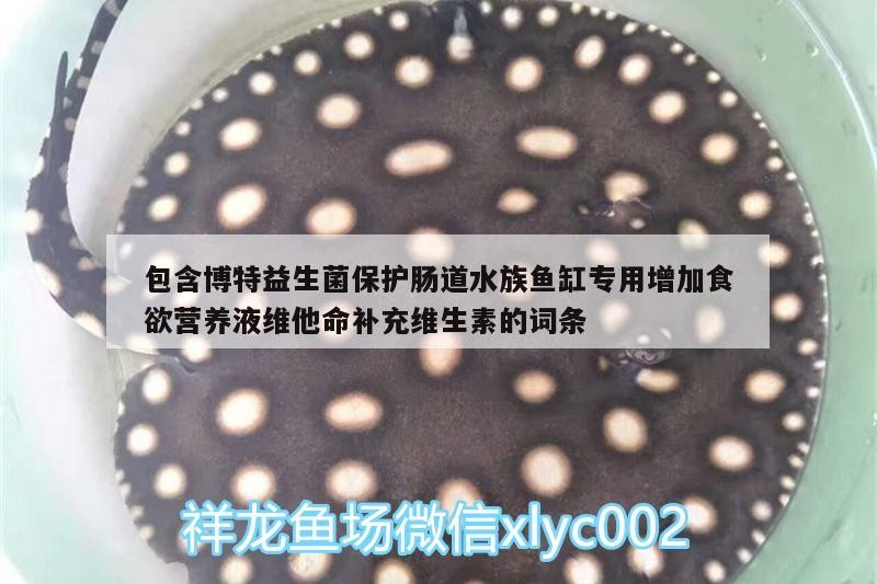 包含博特益生菌保護腸道水族魚缸專用增加食欲營養液維他命補充維生素的詞條