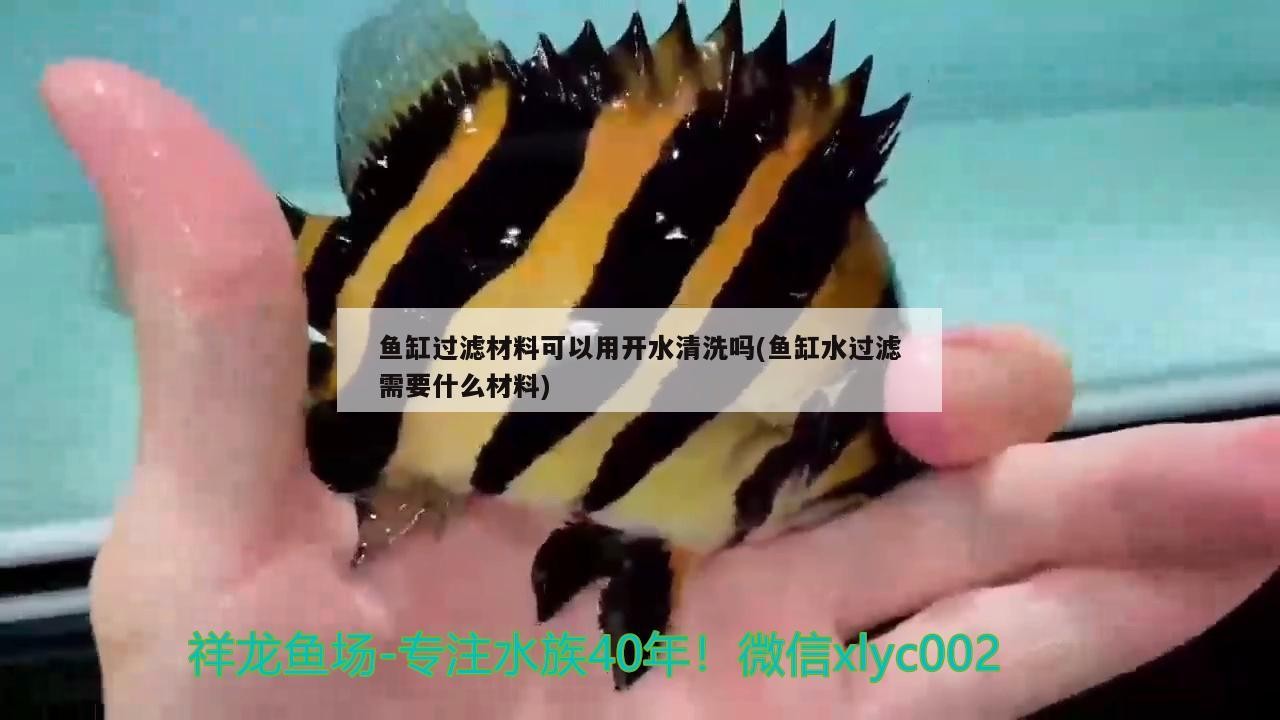 魚(yú)缸過(guò)濾材料可以用開(kāi)水清洗嗎(魚(yú)缸水過(guò)濾需要什么材料)