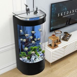 半圓形的魚缸屬于什么品牌：智洋品牌半圓形魚缸 半圓形的魚缸屬于什么品牌：智洋品牌半圓形魚缸 魚缸百科 第1張