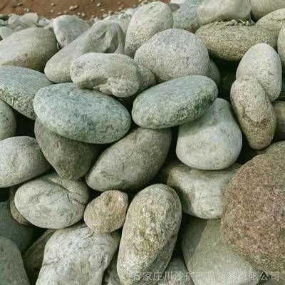 鵝卵石做魚缸假山樣圖