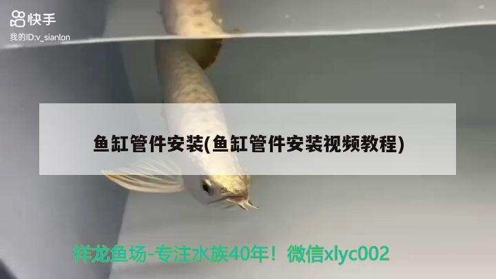 魚缸管件安裝(魚缸管件安裝視頻教程)