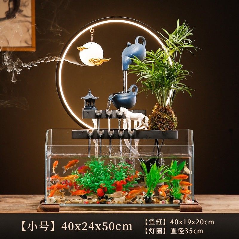 禪意魚缸造景：禪意魚缸的布景設計