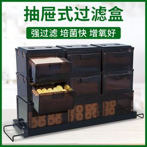 大魚缸底濾過濾器底部過濾系統：大魚缸底濾過濾系統是一種有效的水質凈化方案是一種有效的方案