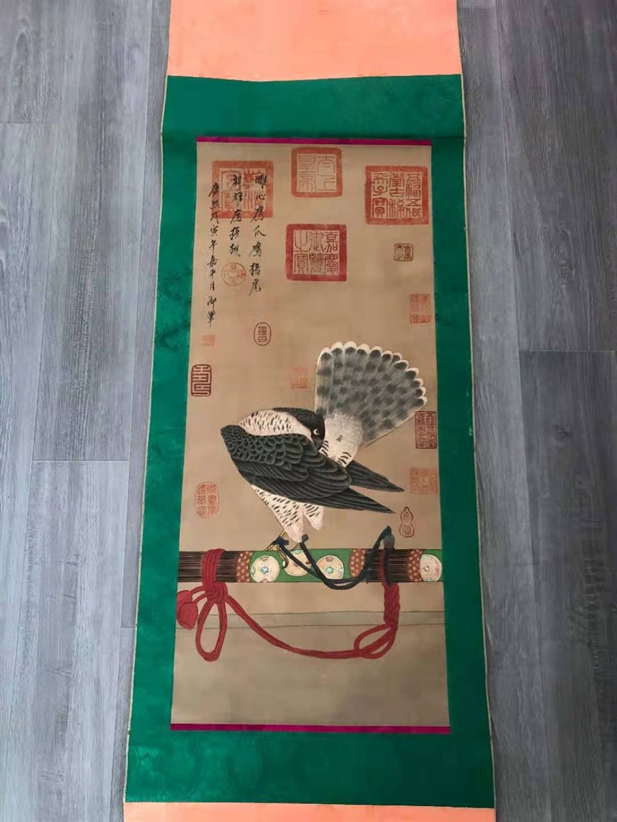 花鳥人物國畫