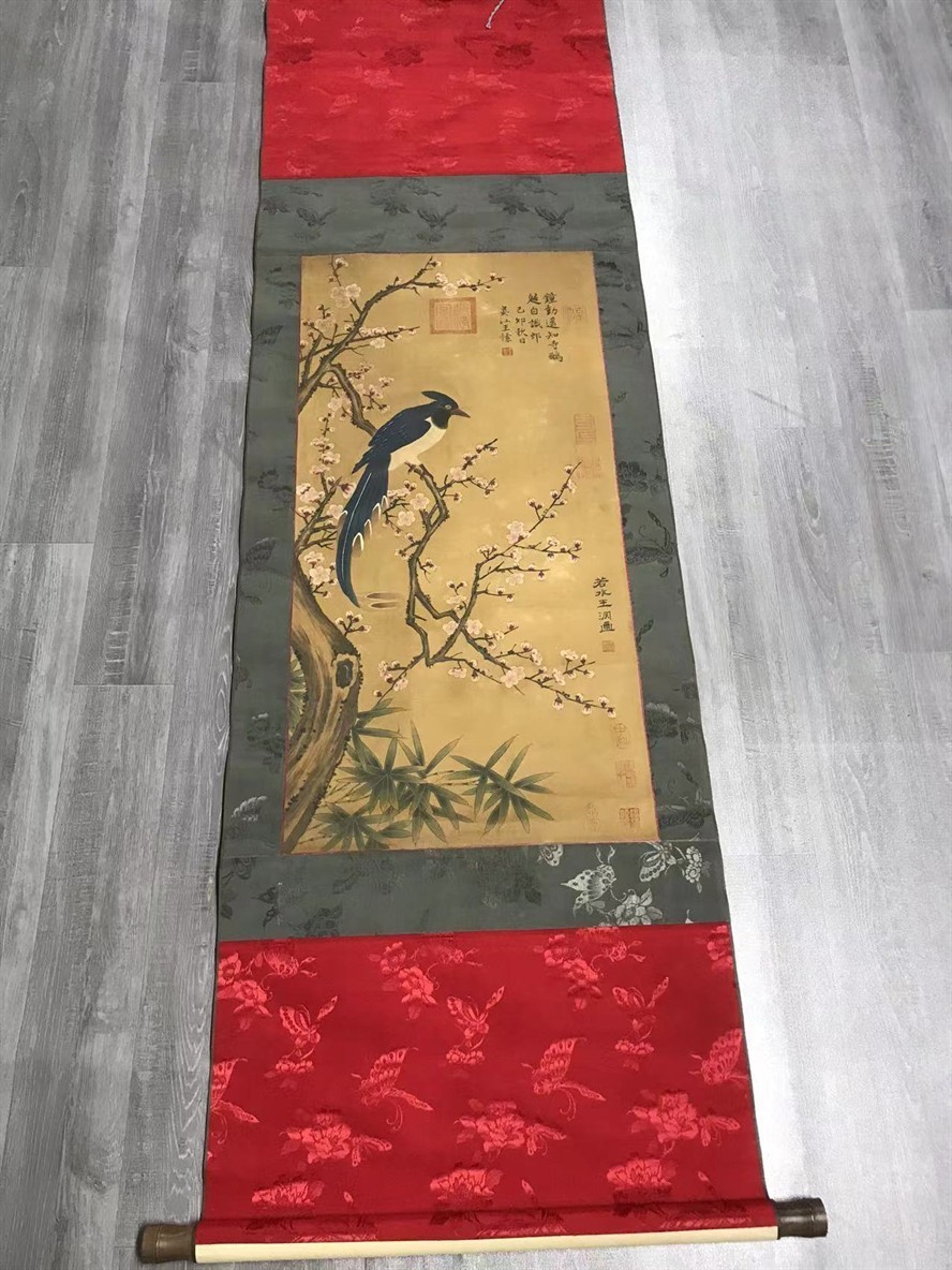 花鳥人物國畫