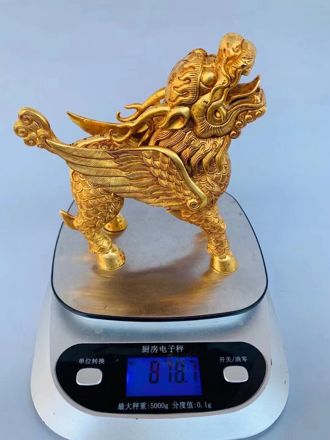 金麒麟擺件