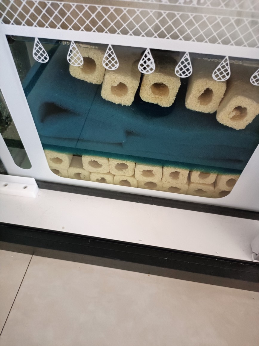 麻煩問一下濾材這樣擺放正確么