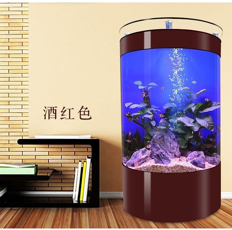 半圓柱形魚缸濾材的放置圖：半圓柱形魚缸濾材的選擇與擺放技巧