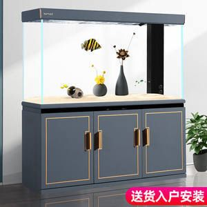 超白玻璃和普通玻璃魚缸效果圖：超白玻璃魚缸與普通玻璃魚缸的區別