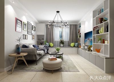 北歐風格魚缸實景圖：北歐風格魚缸實景圖展示