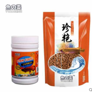 紅龍魚只喂飼料顆粒可以嗎