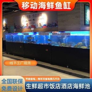 超市賣魚的魚缸設計圖：超市賣魚的魚缸設計圖是怎樣的魚缸設計圖是怎樣的