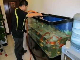大的魚缸怎么清洗視頻：大魚缸如何清洗大型魚缸文字信息大魚缸清洗注意事項
