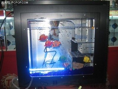 從魚缸外面看魚會被放大的原理：從魚缸外面看魚時，魚缸和其中的水可以看作是一種簡單的光學儀器