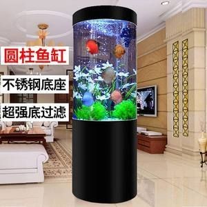 大型圓柱形玻璃魚缸：大型圓柱形玻璃魚缸價格