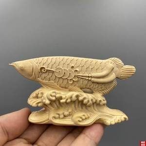 金龍魚木雕刻教程