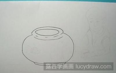 大魚缸怎么畫簡筆