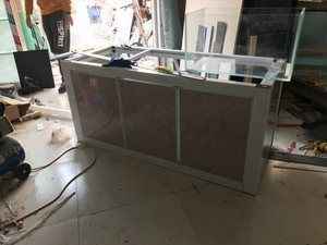 大型魚缸底柜后面用什么材料：大型魚缸底柜后面的材料如何選擇？