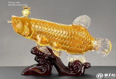 金龍魚圖案設計